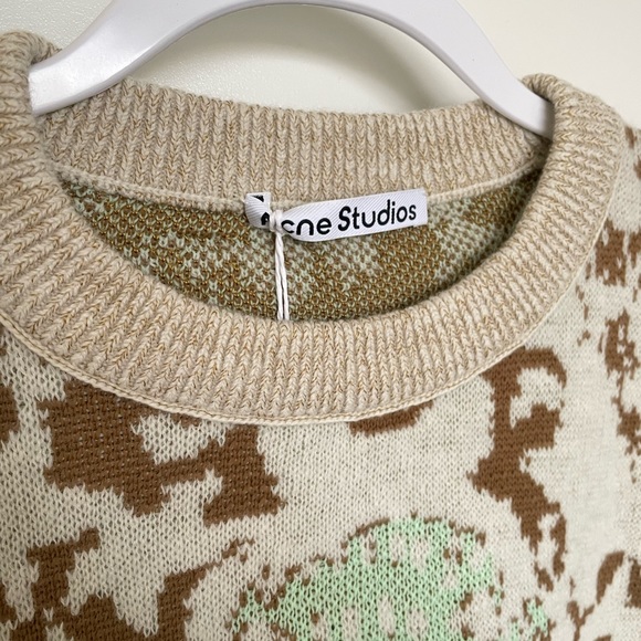 Brand new Acne Studios JACQUARD SWEATER - Picture 3 of 10